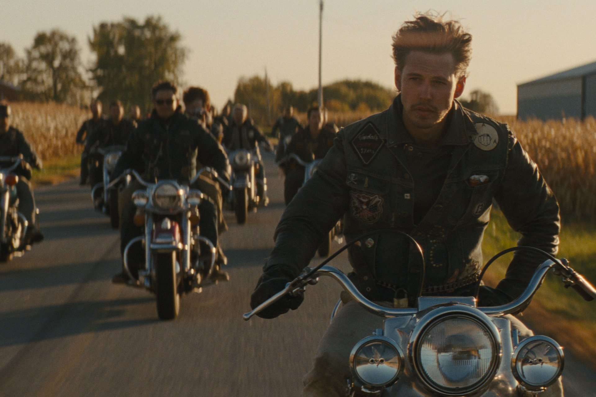 Austin Butler as Benny in 20th Century Studios' THE BIKERIDERS