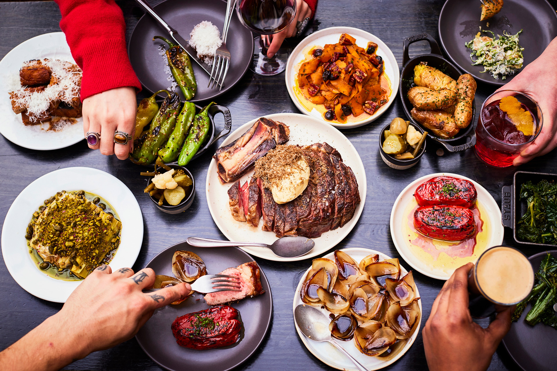 Christmas menu at Acme Fire Cult
