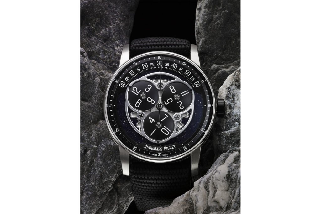Watches shot against nature background