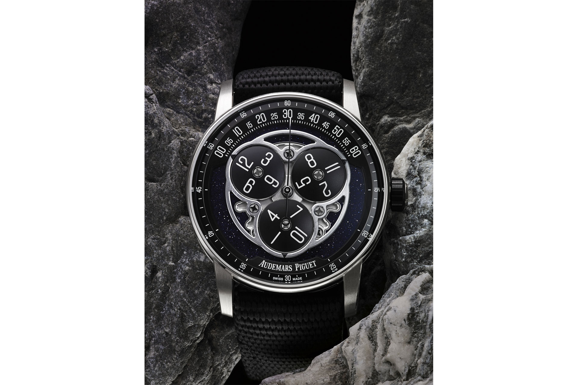 Watches shot against nature background