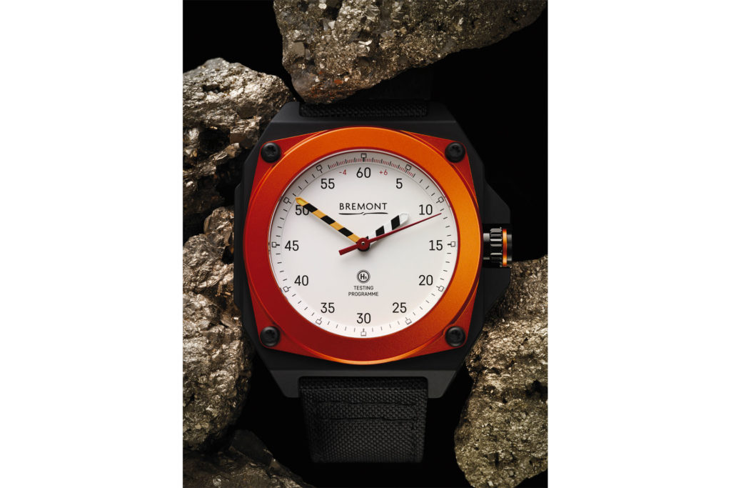 Watches shot against nature background