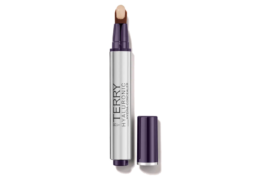 Silver and purple cover-up stick