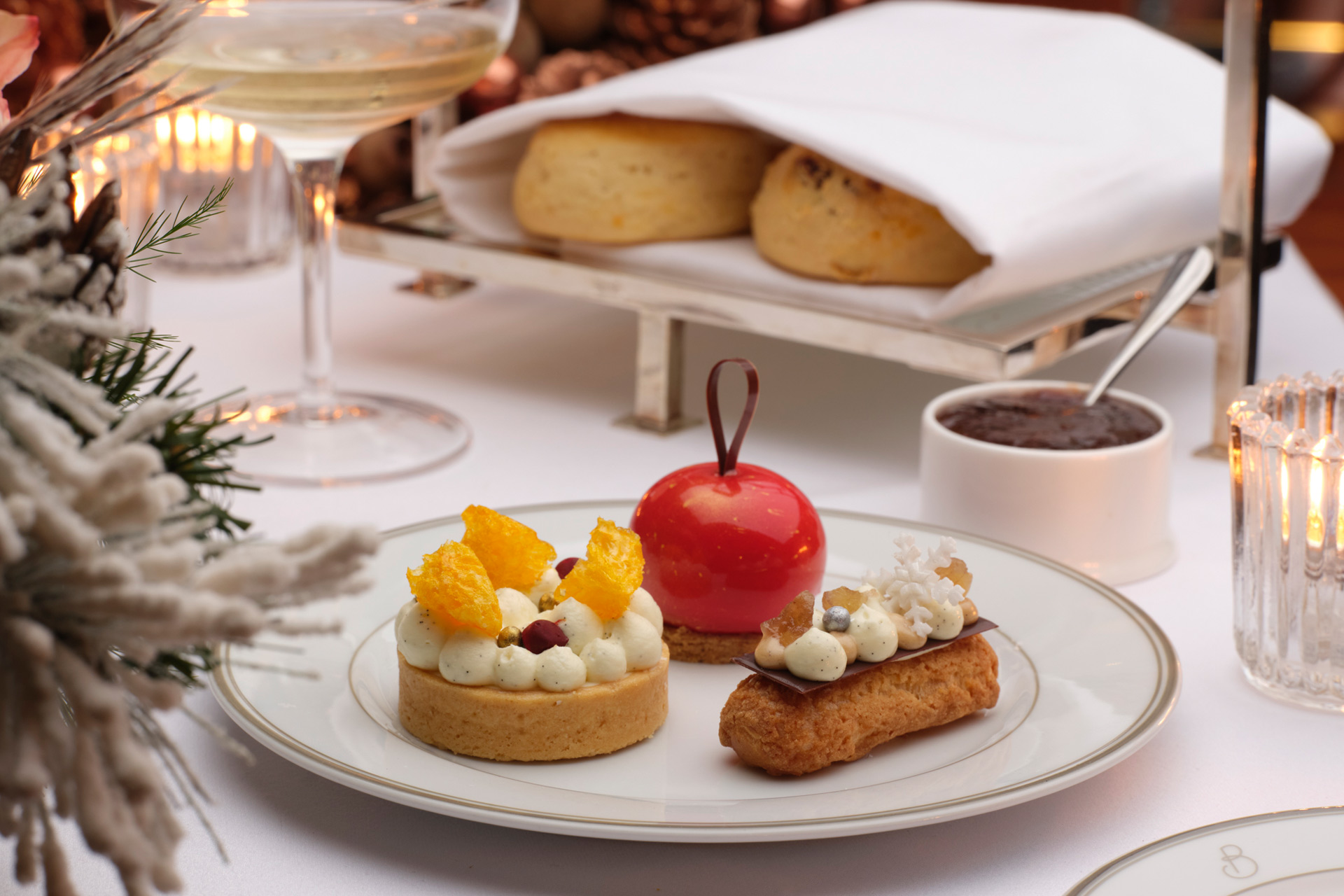 Afternoon tea at The Beaumont Hotel in Mayfair