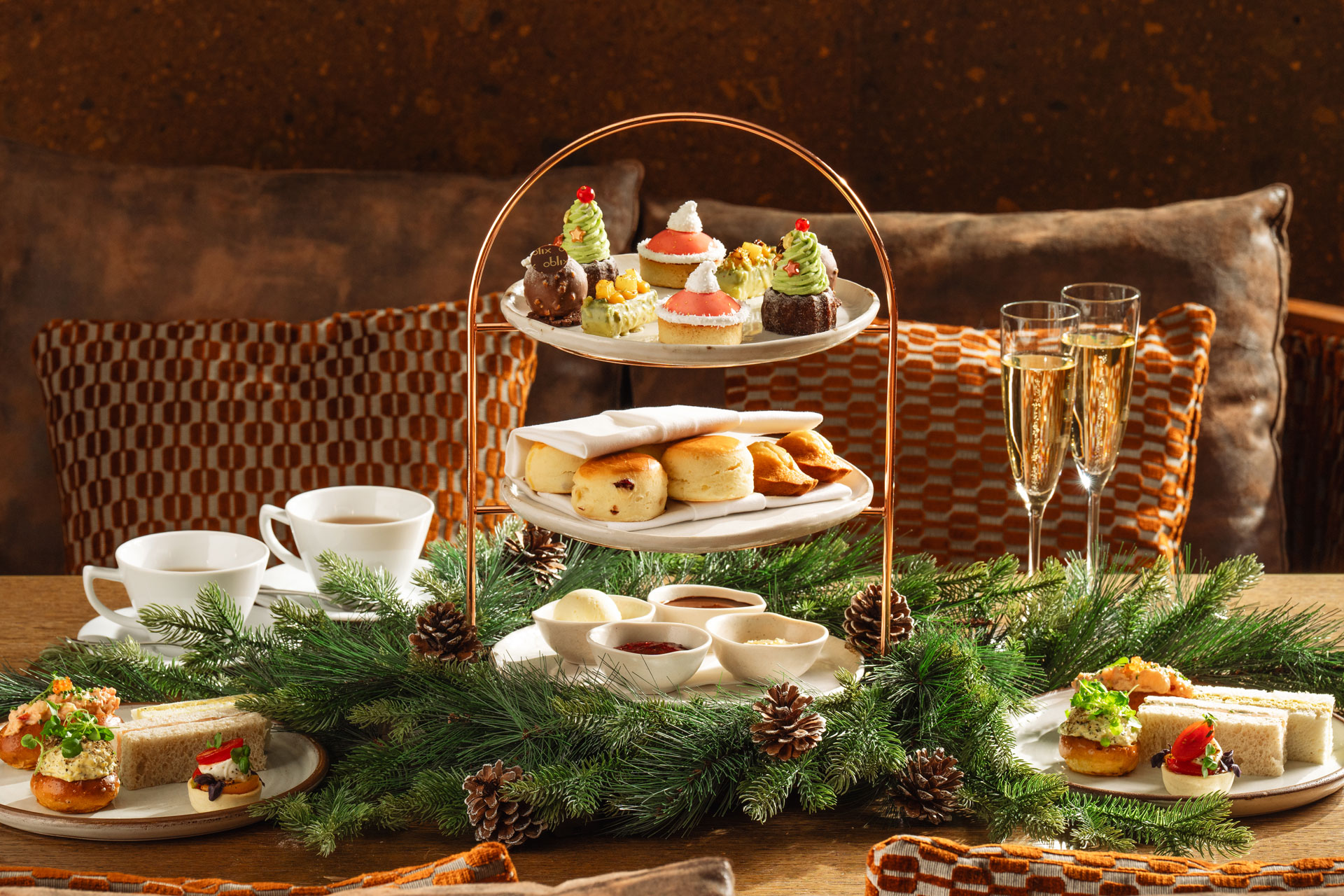 Festive afternoon tea at The Shard