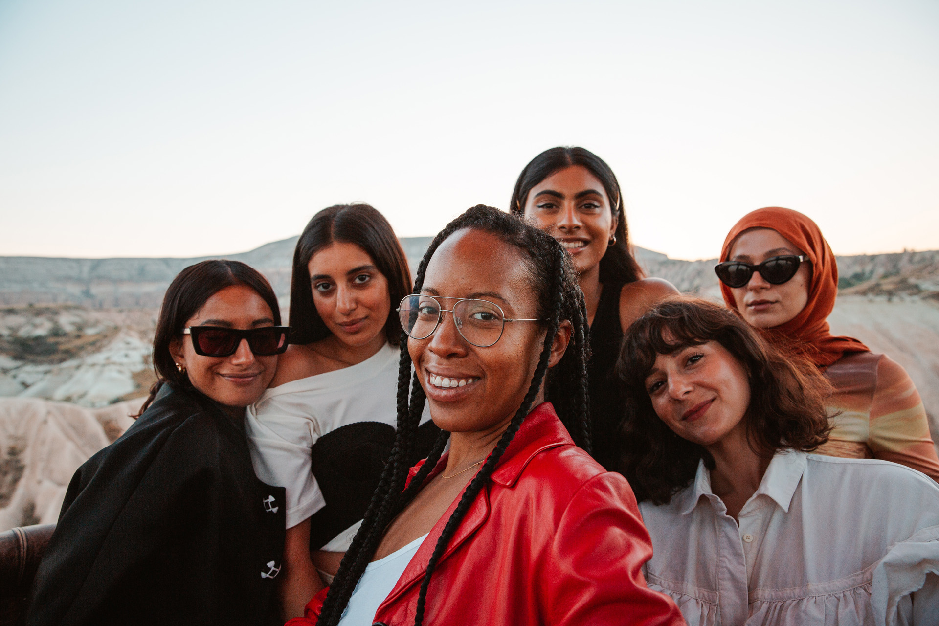 A selfie in Cappadocia, Turkey