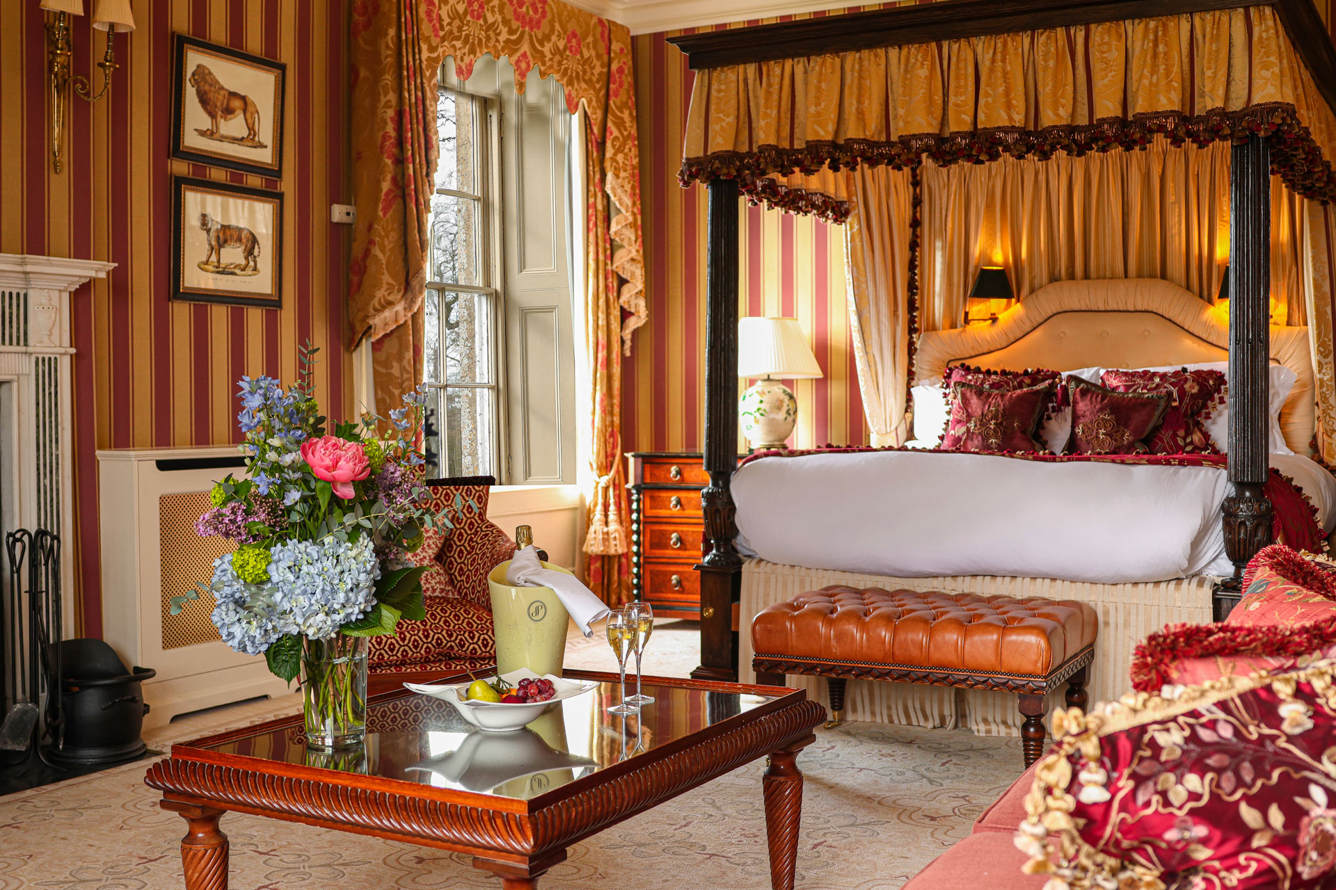 Wiltshire, UK: Lucknam Park, Grand Master Suite