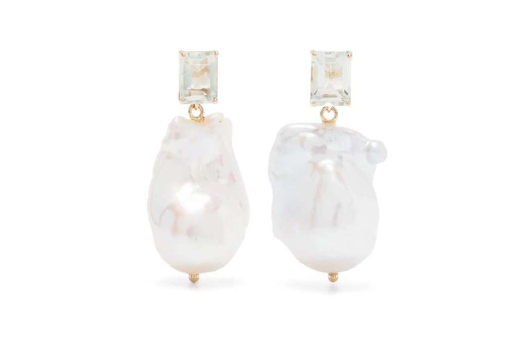 Pearl earrings