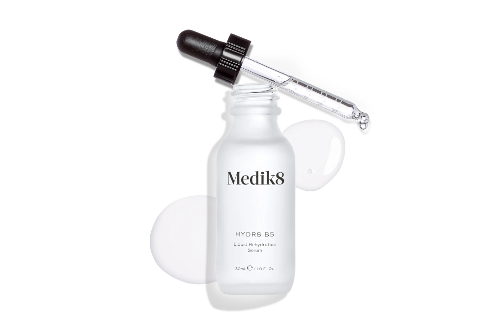 Clear serum bottle
