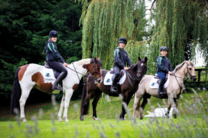 Horse riding at Myddelton College