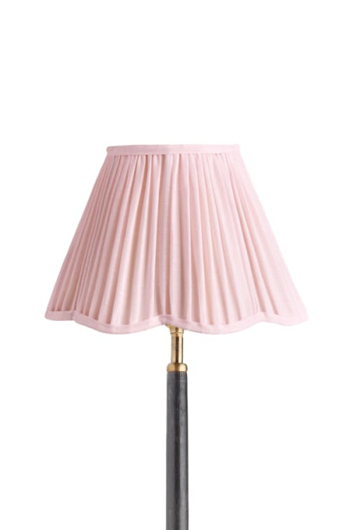 Pink lampshade