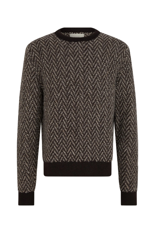 Herringbone jumper from Purdey Autumn/Winter 24