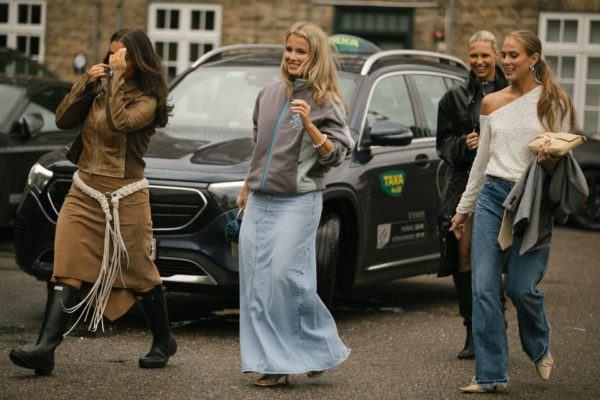 Women walking together
