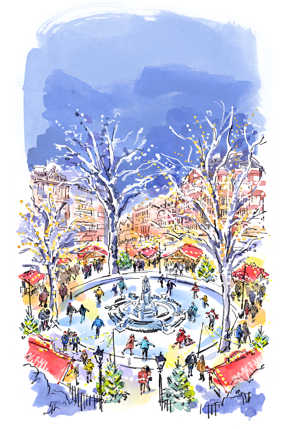 An illustration of Skate Leicester Square