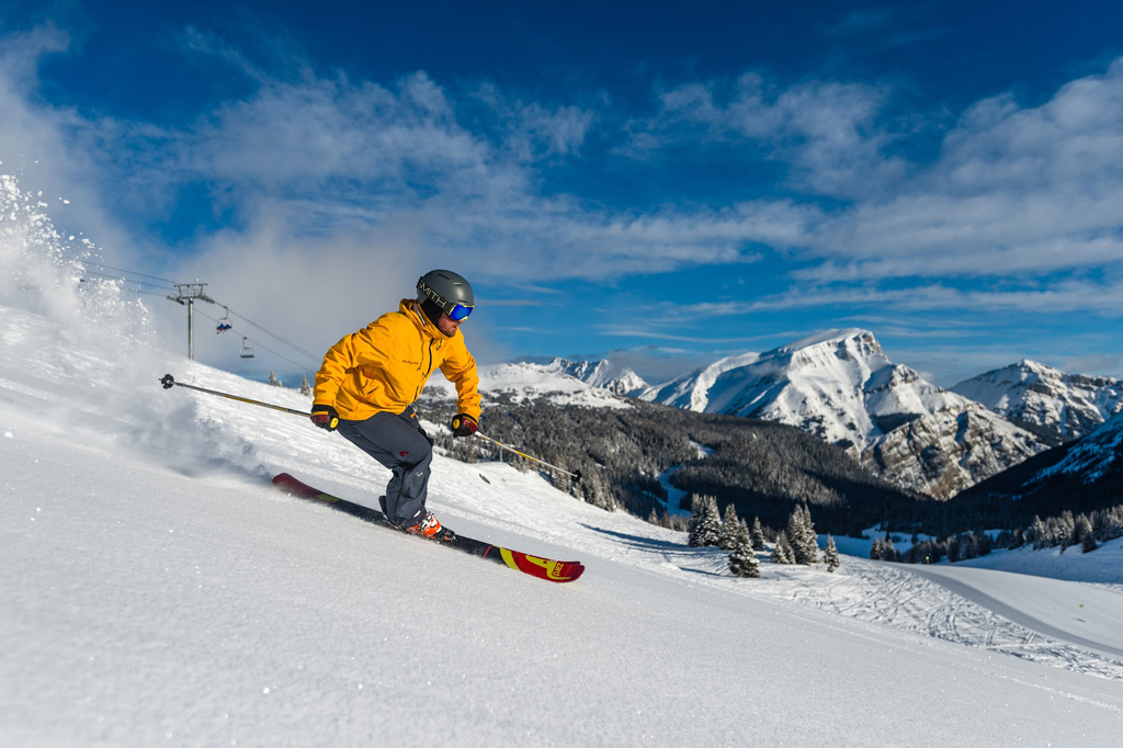 Skiing in Alberta