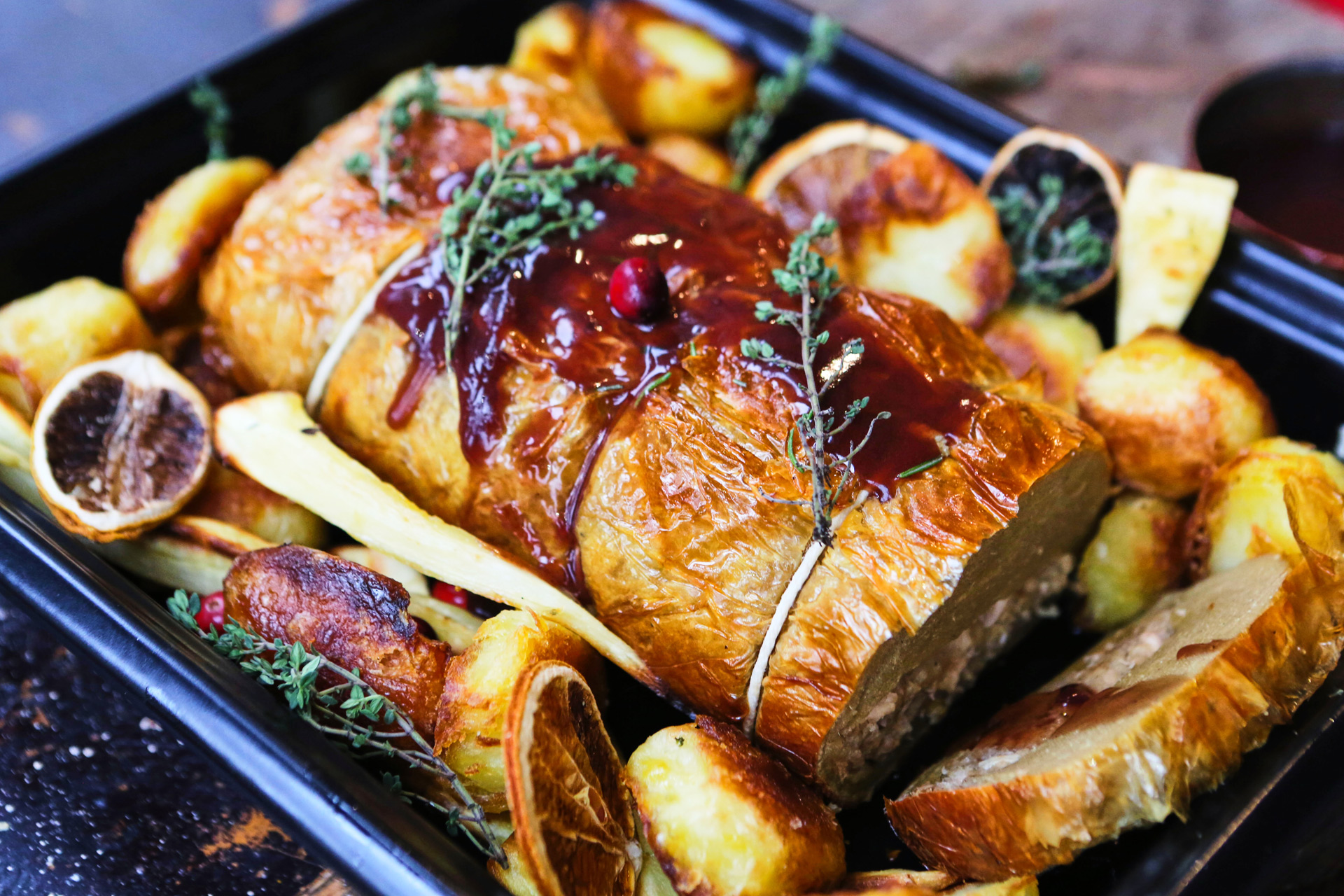 Vegan Christmas roast