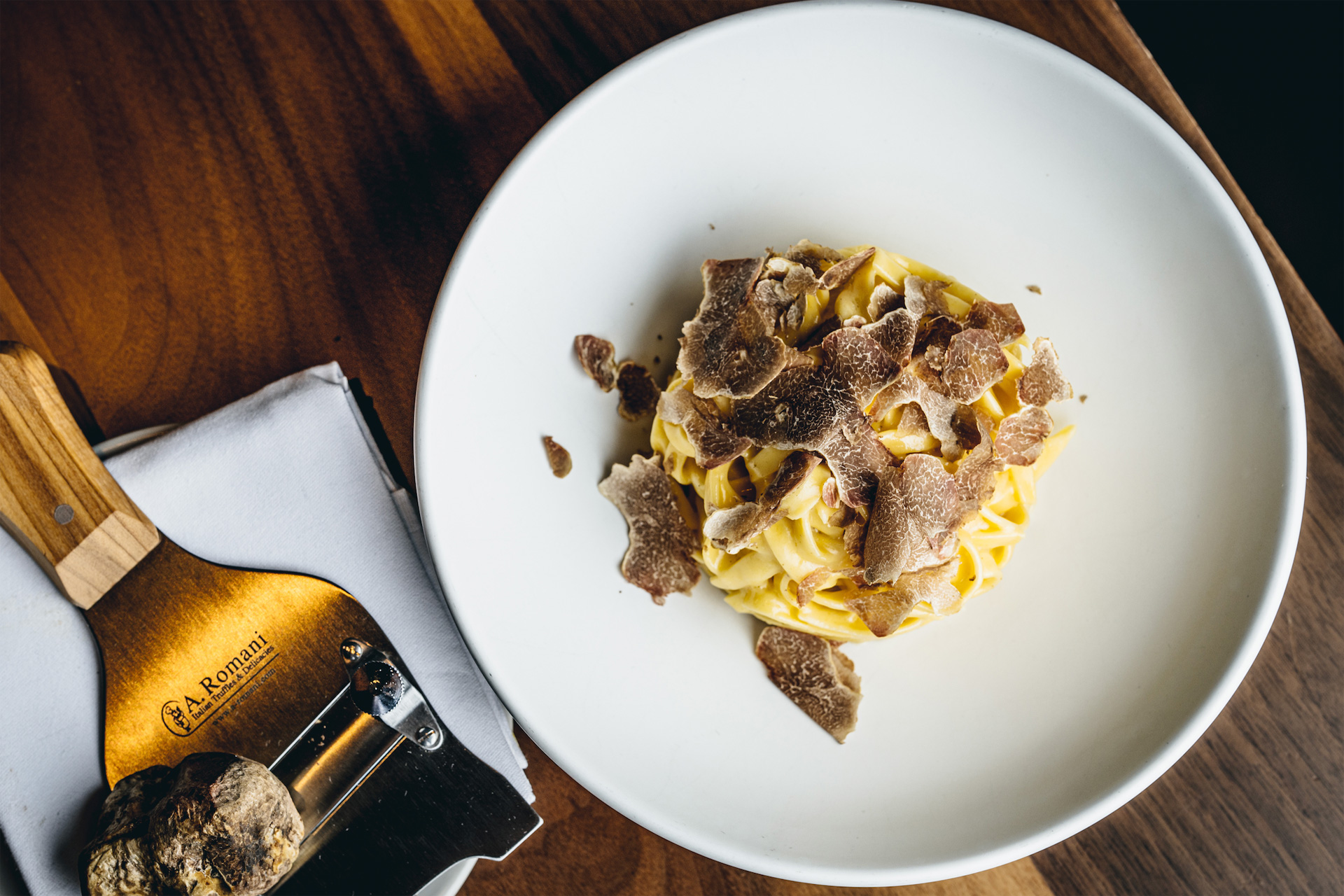 Truffle pasta from Sette by Scarpetta
