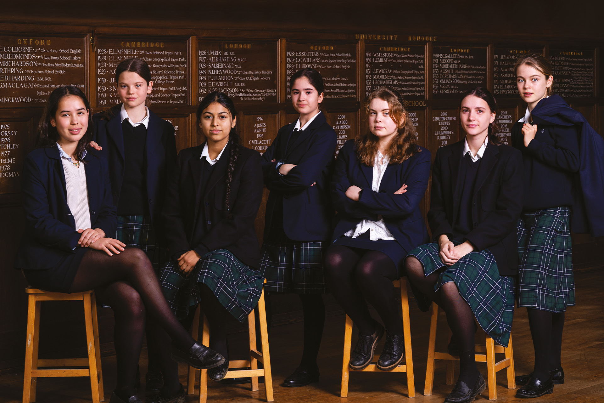 Sherborne Girls School pupils