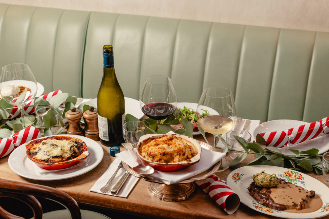 Festive menu at The Laundry restaurant in Brixton