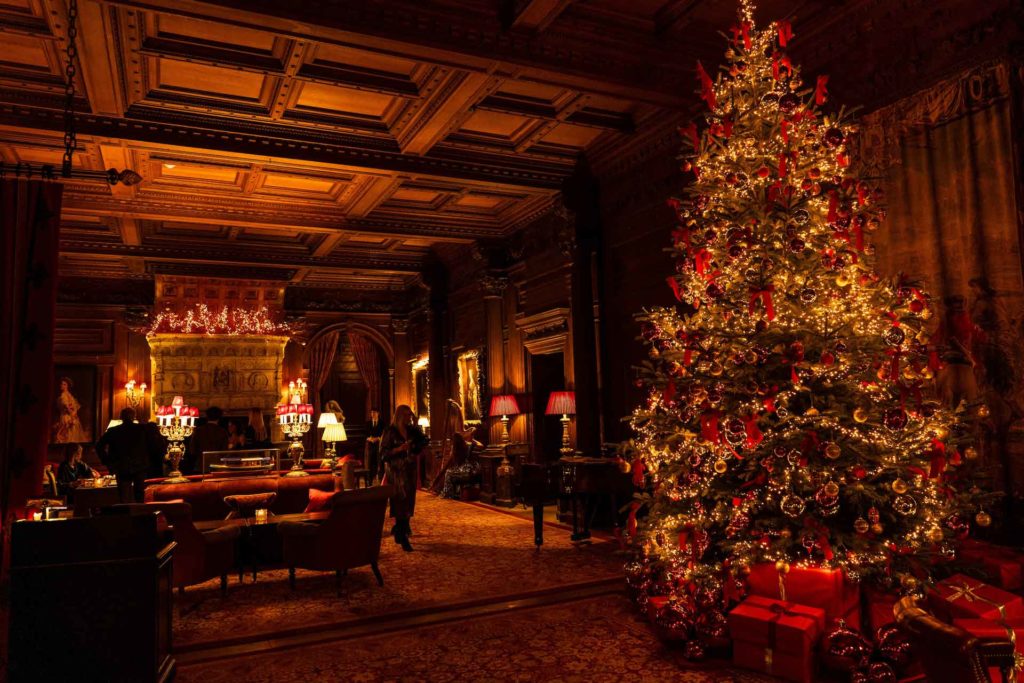 Cliveden House at Christmas