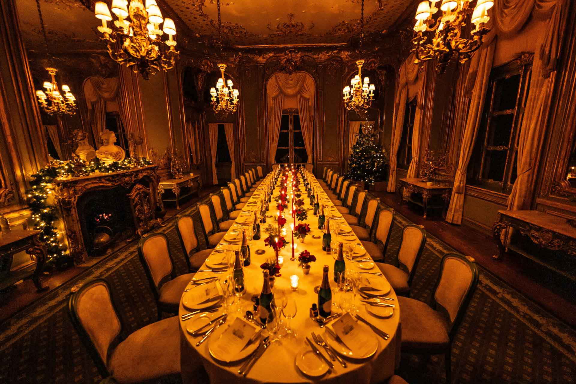 Cliveden House at Christmas