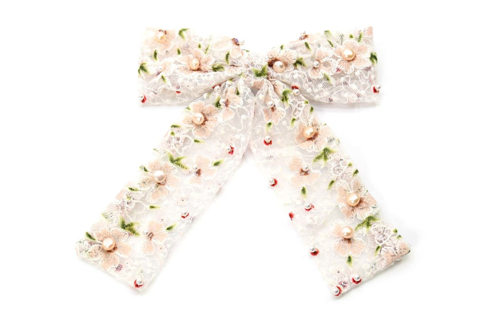 Glittery bow
