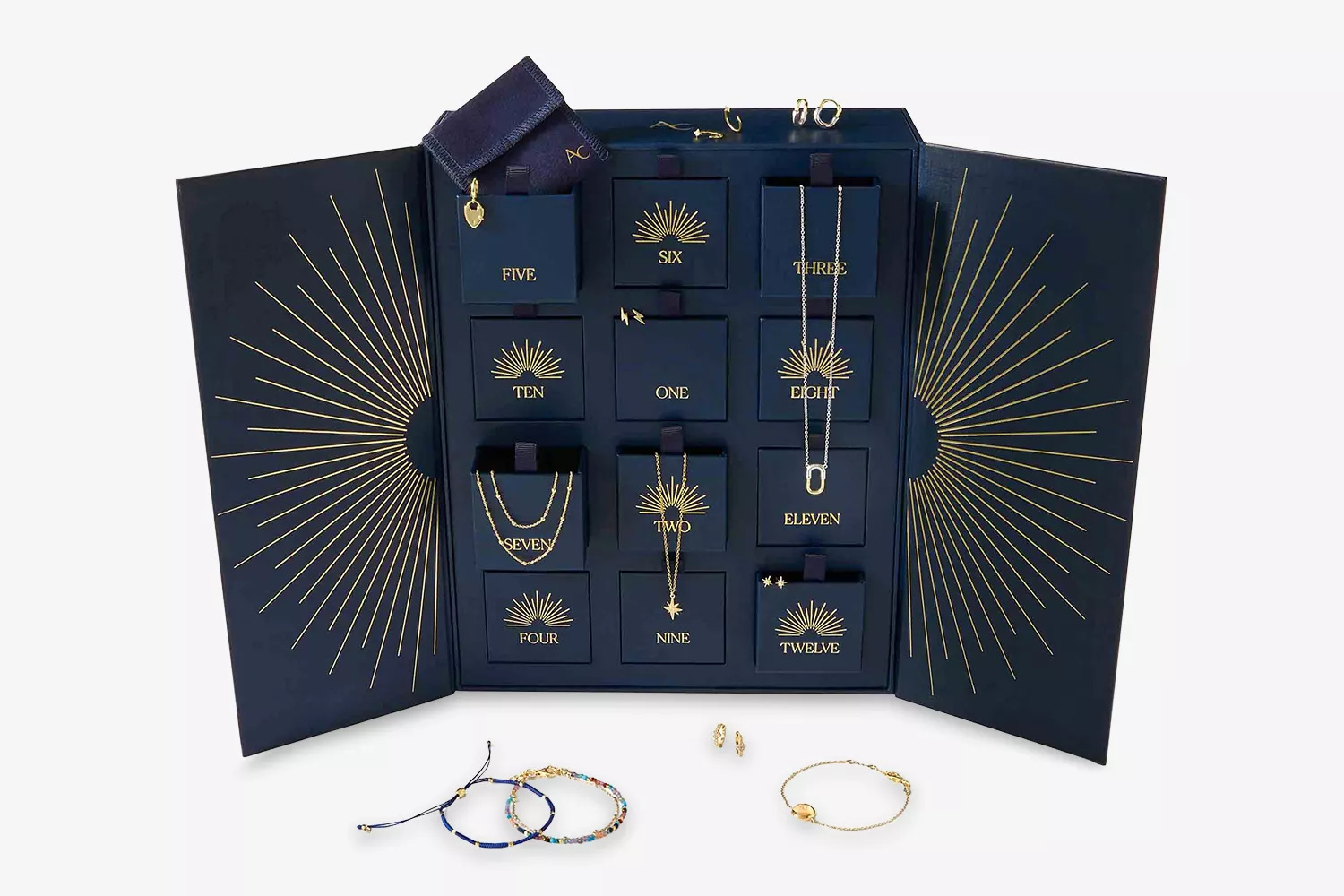 Jewellery advent calendar