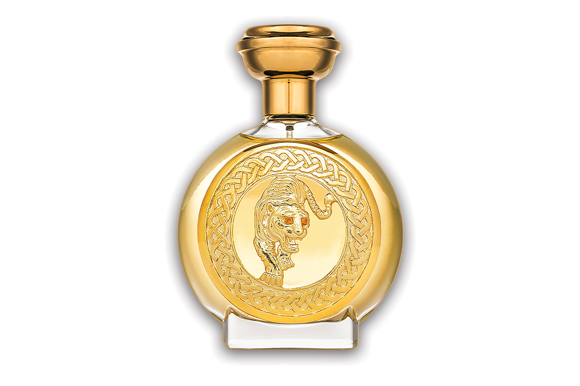 Gold fragrance bottle