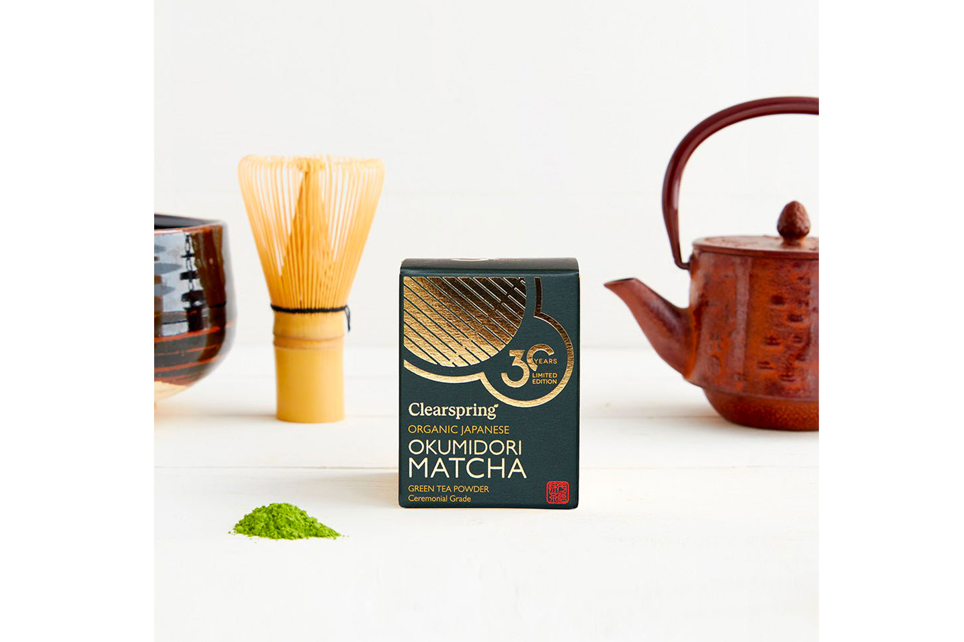 Ceremonial grade matcha by Clearspring