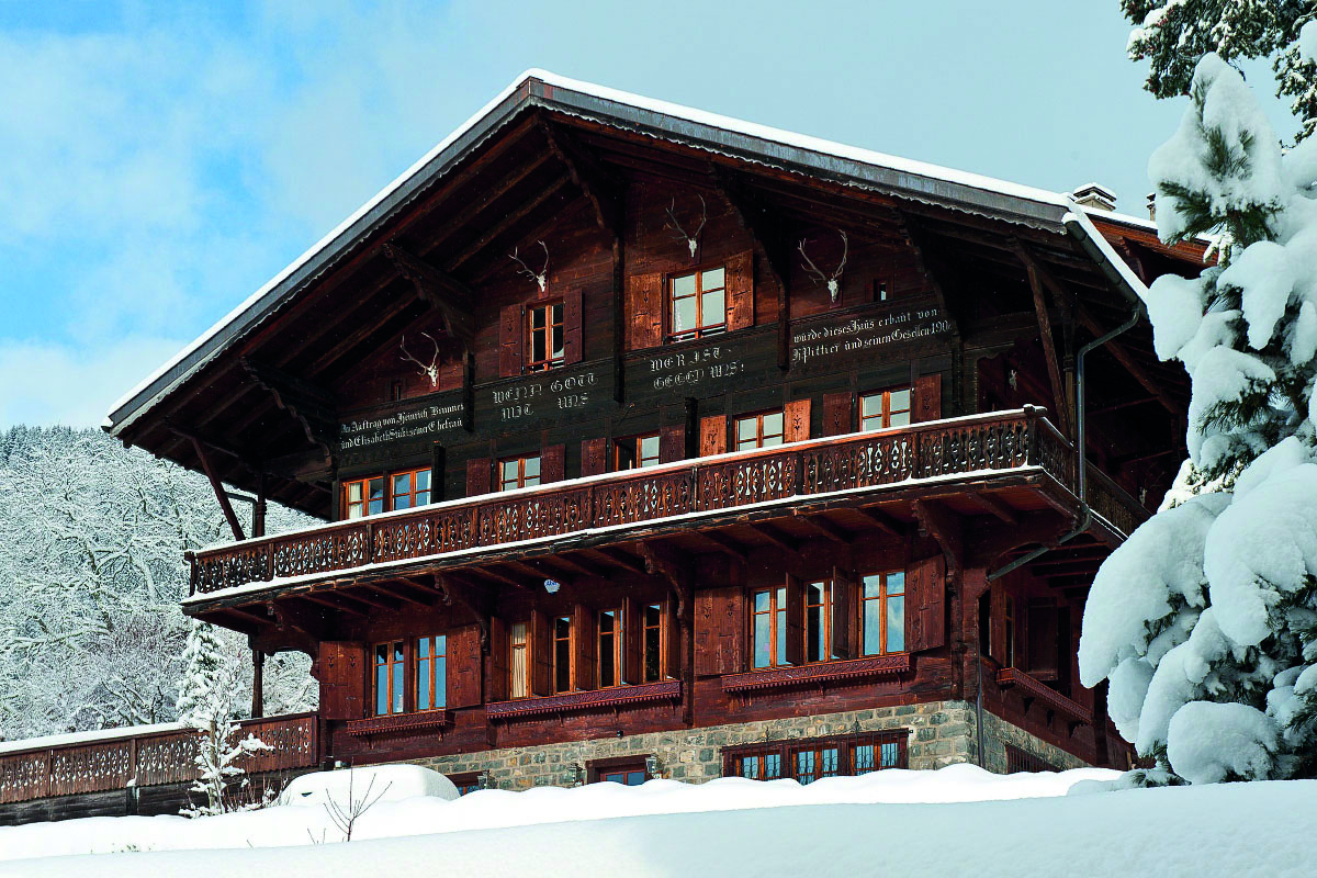 This Luxury Swiss Chalet with Links to Coco Chanel Is For Sale
