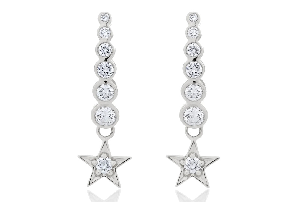 Star earrings
