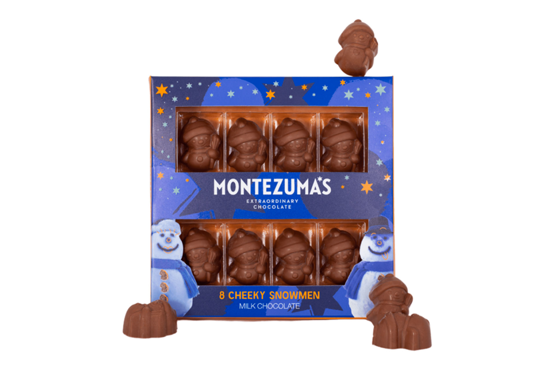 Cheeky snowmen by Montezuma's