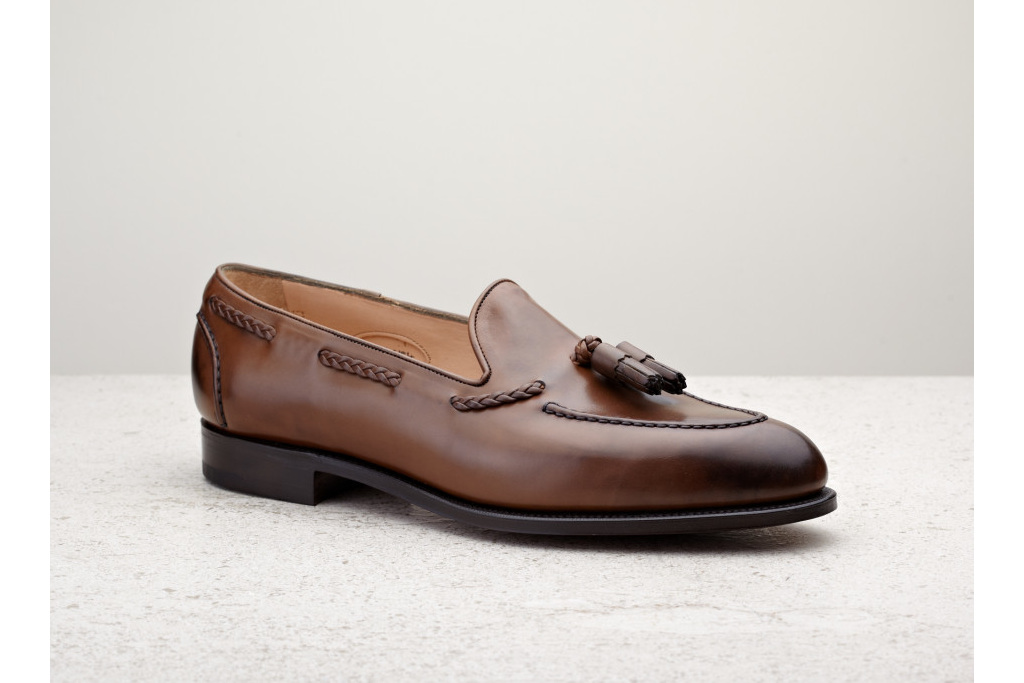 Brown loafer