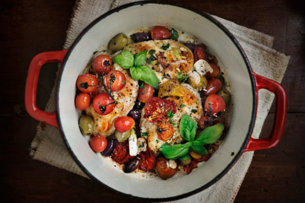 One pan chicken