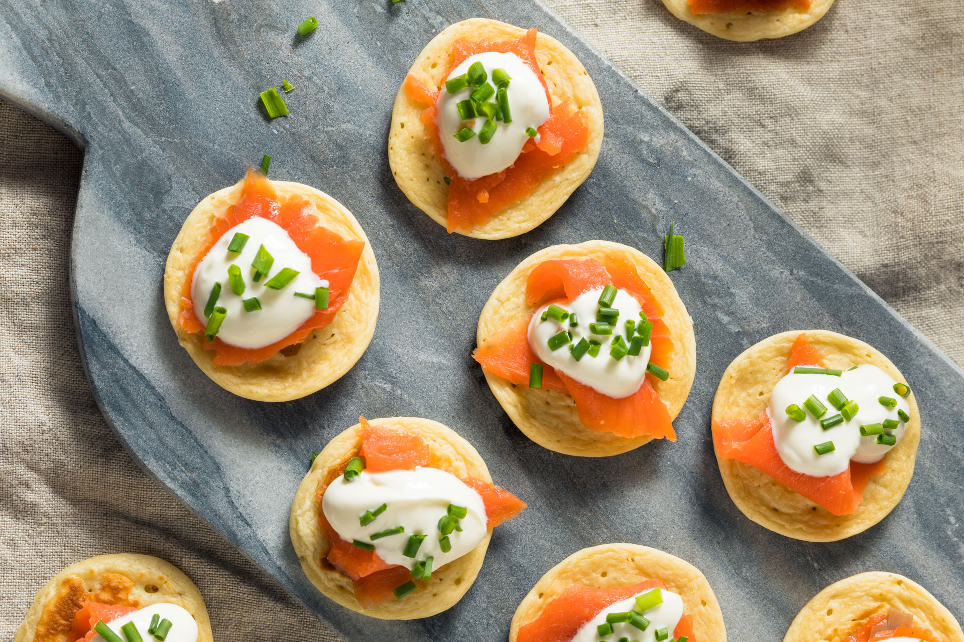 Recipe: Richard Corrigan’s Smoked Salmon Blinis