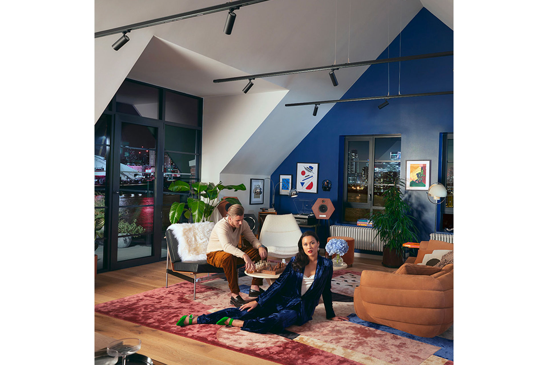 Living room at Good Luck Hope residences