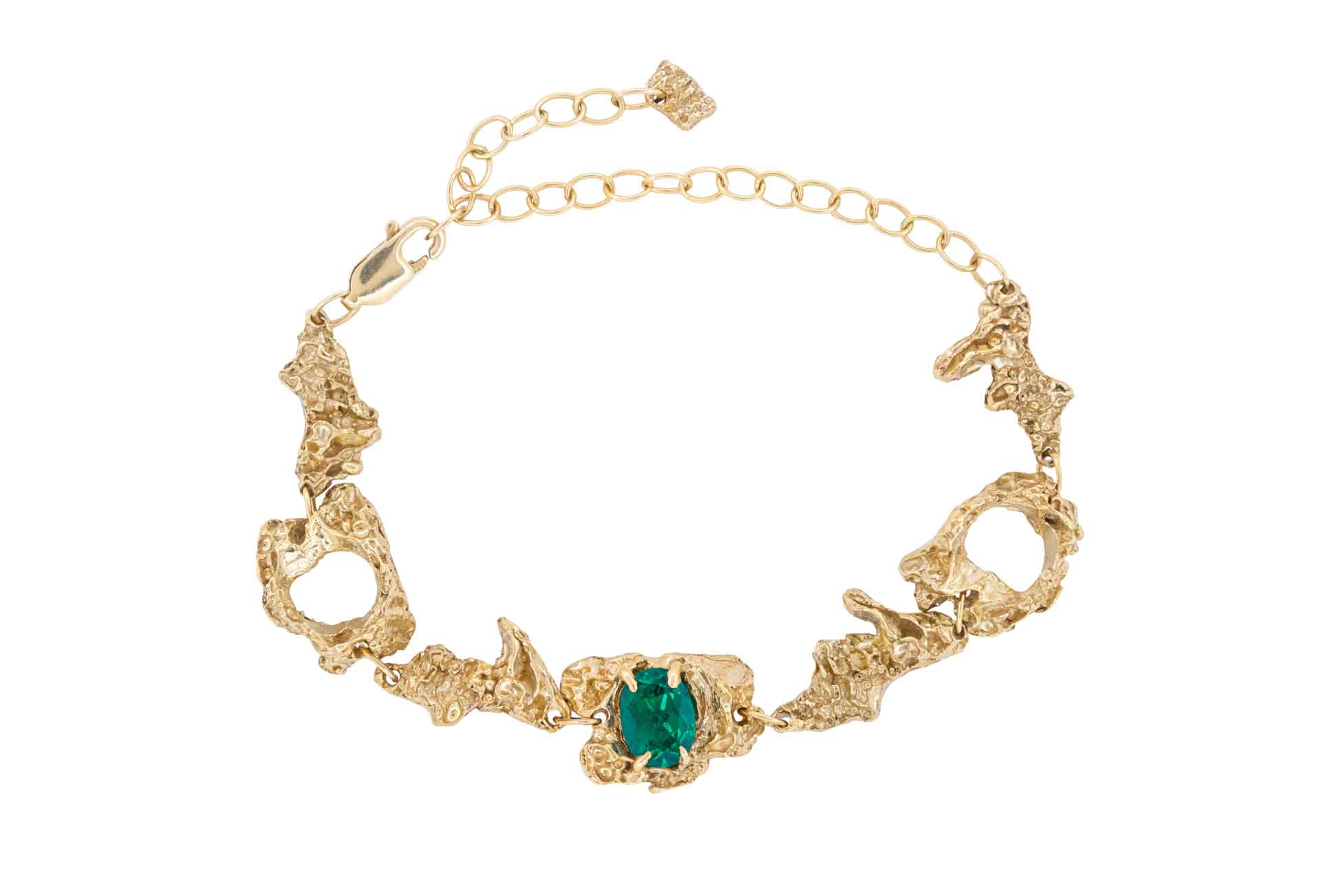 Hira Emerald Bracelet £295 Loveness Lee
