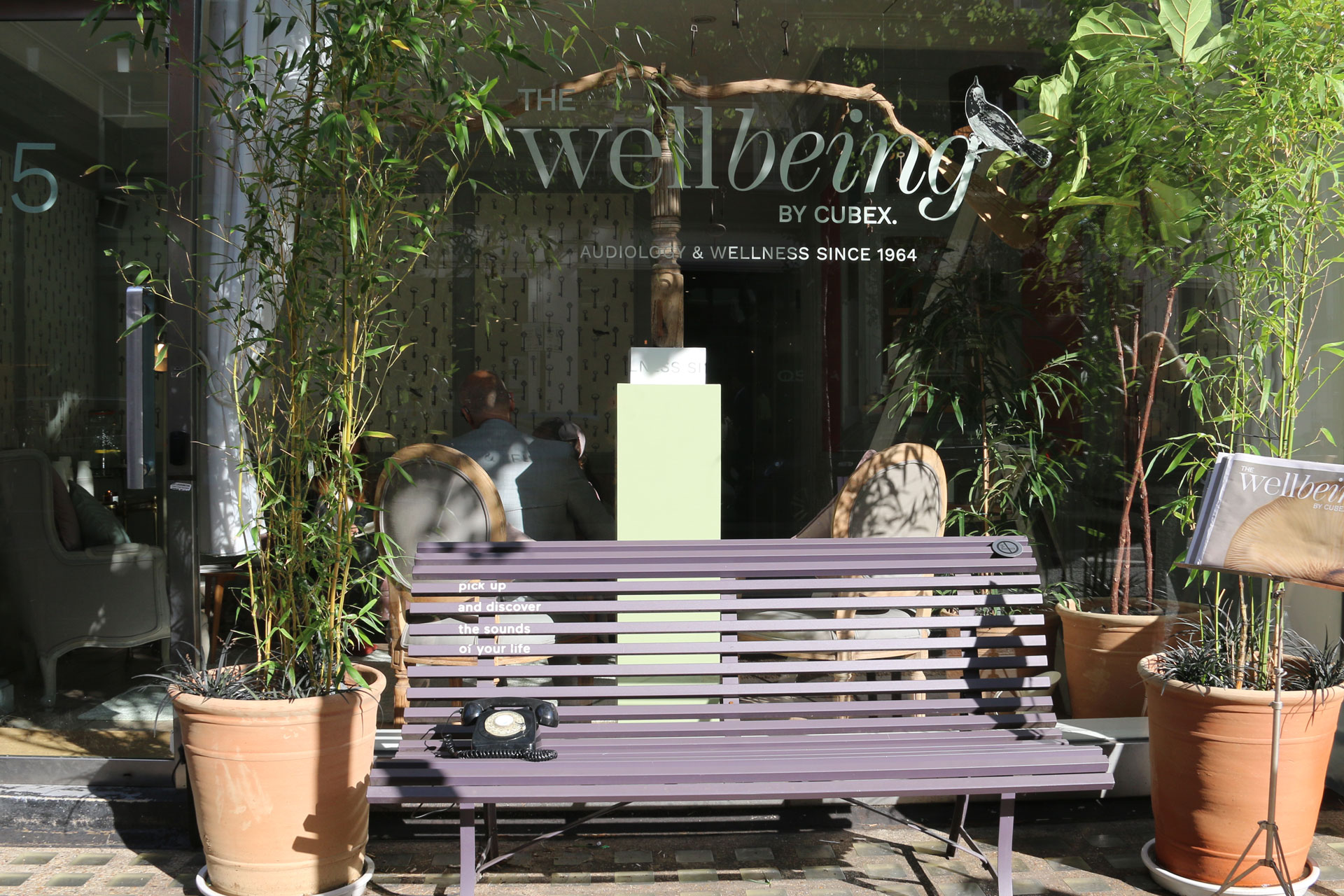 Exterior of The Well Being by Cubex