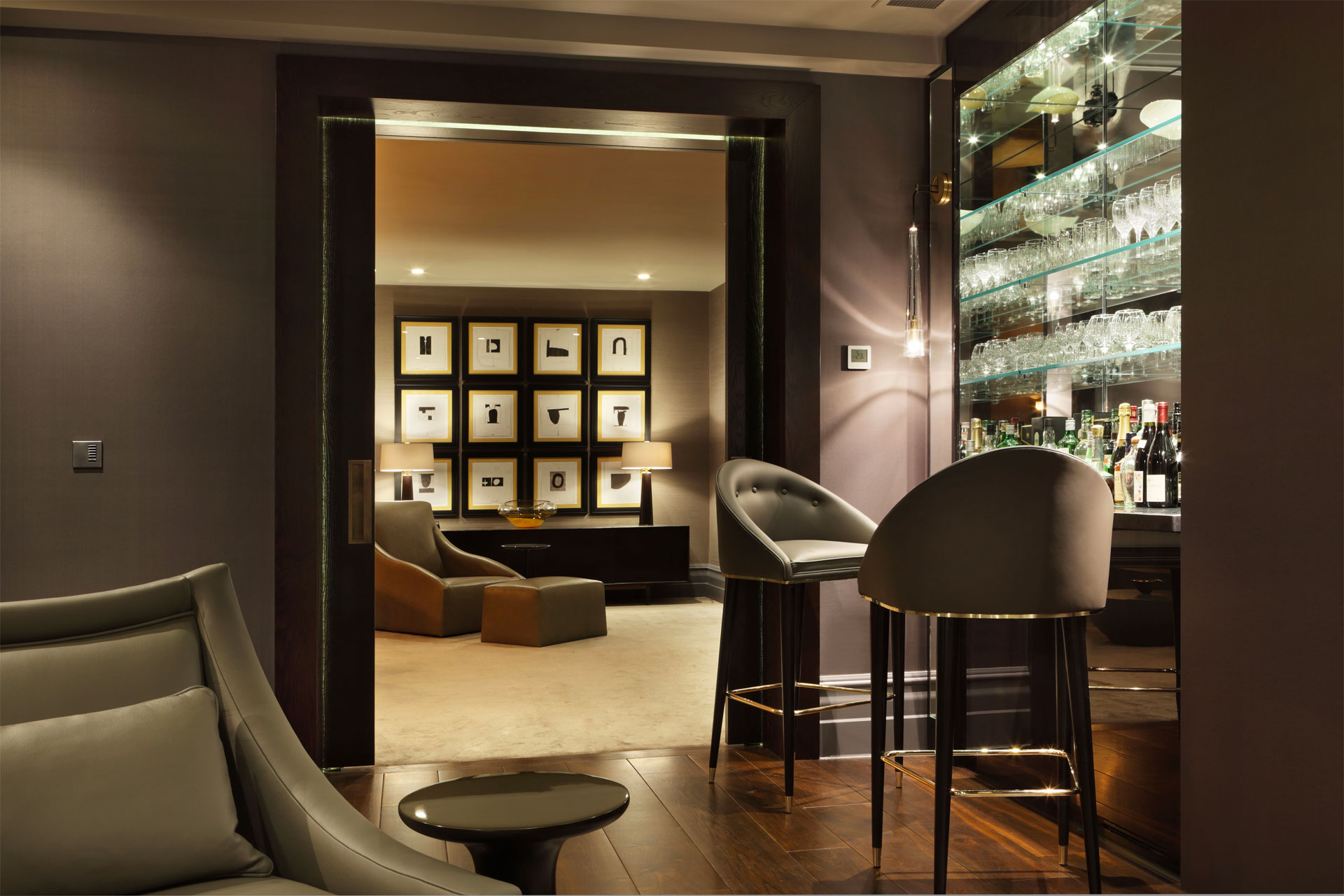 Janine Stone bar - art deco style