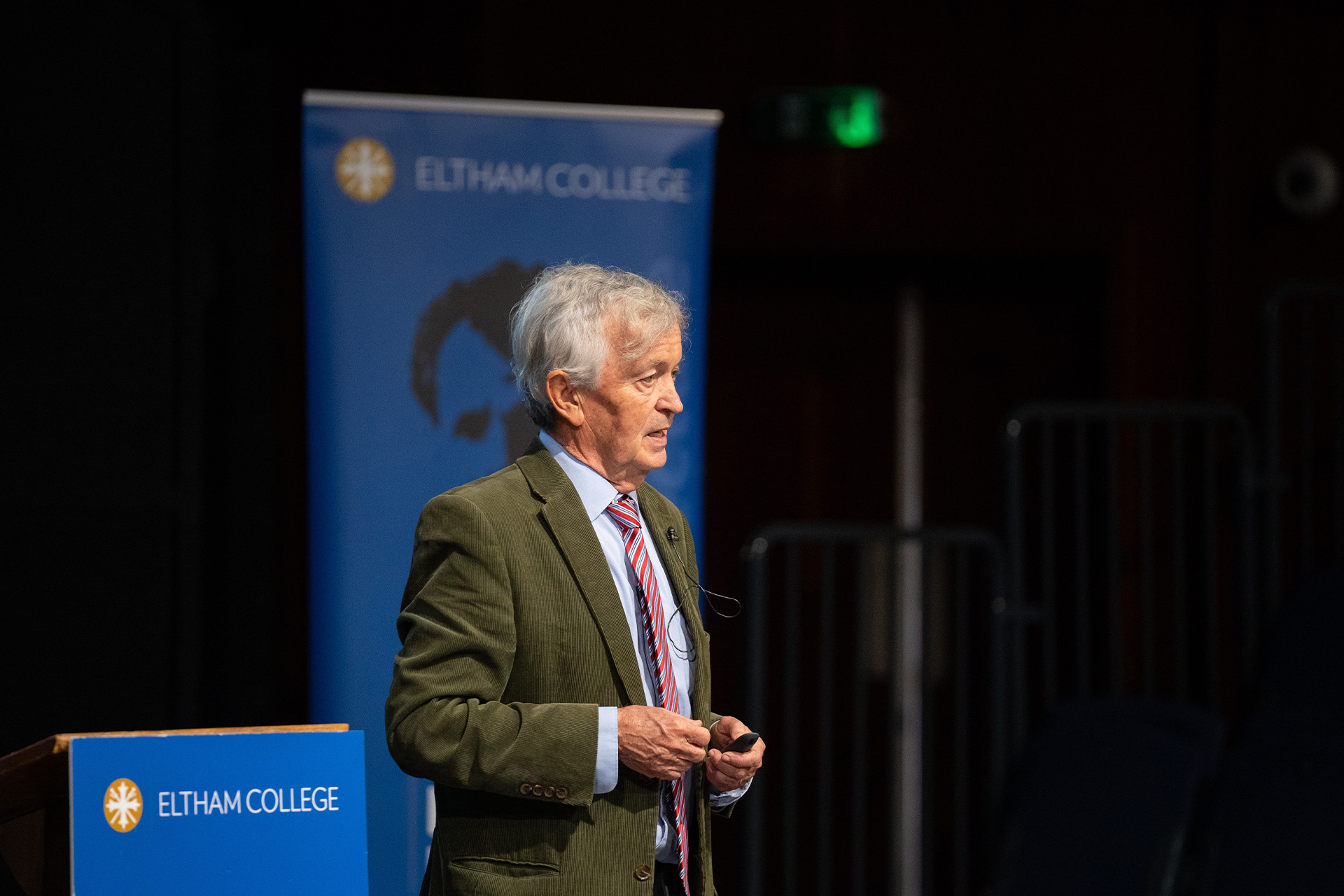 John Birchall Speaks At Eltham College