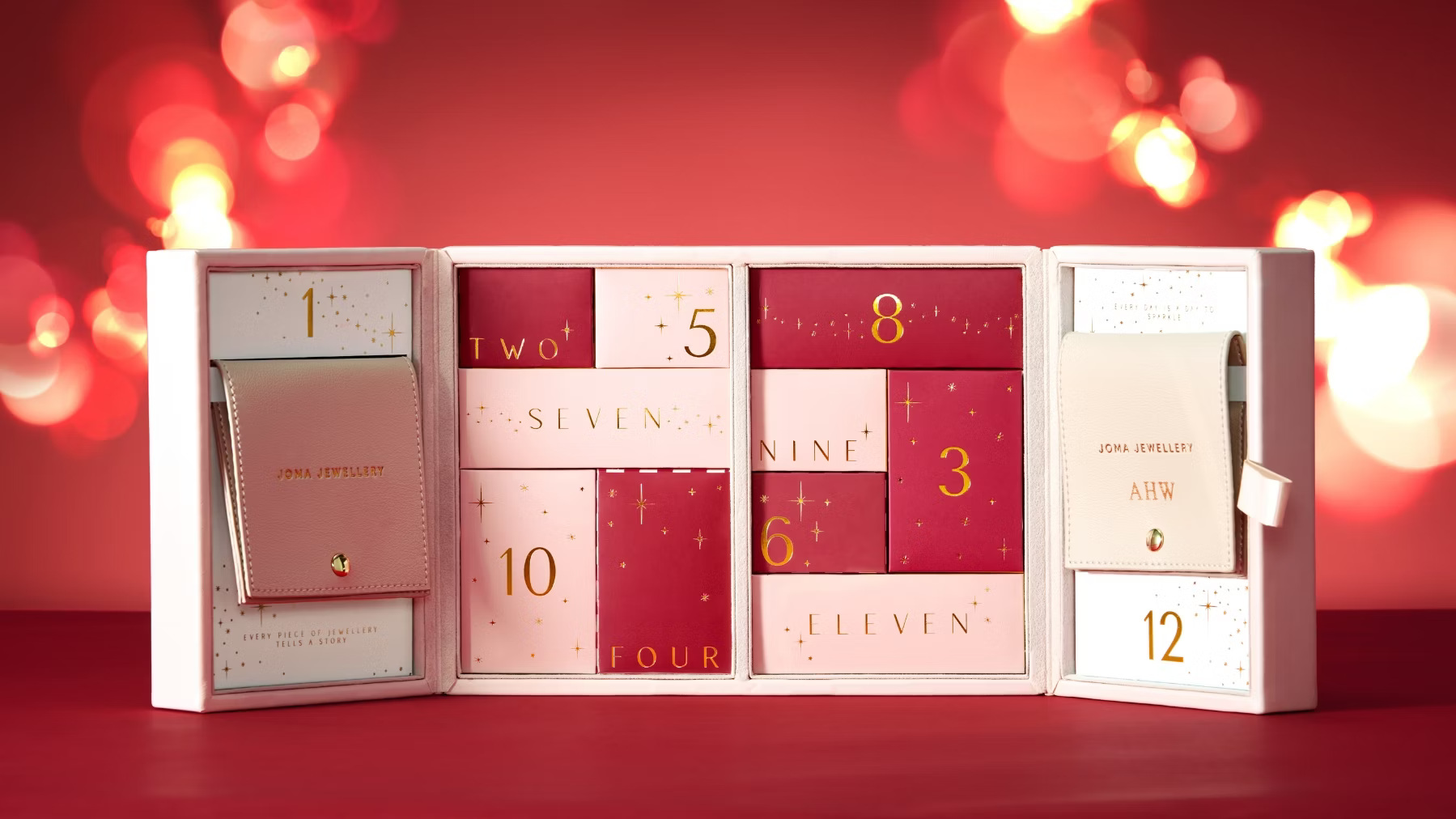 Jewellery advent calendar