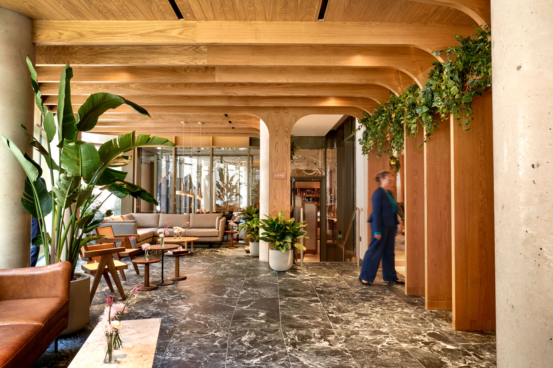 Lobby at The BoTree Hotel