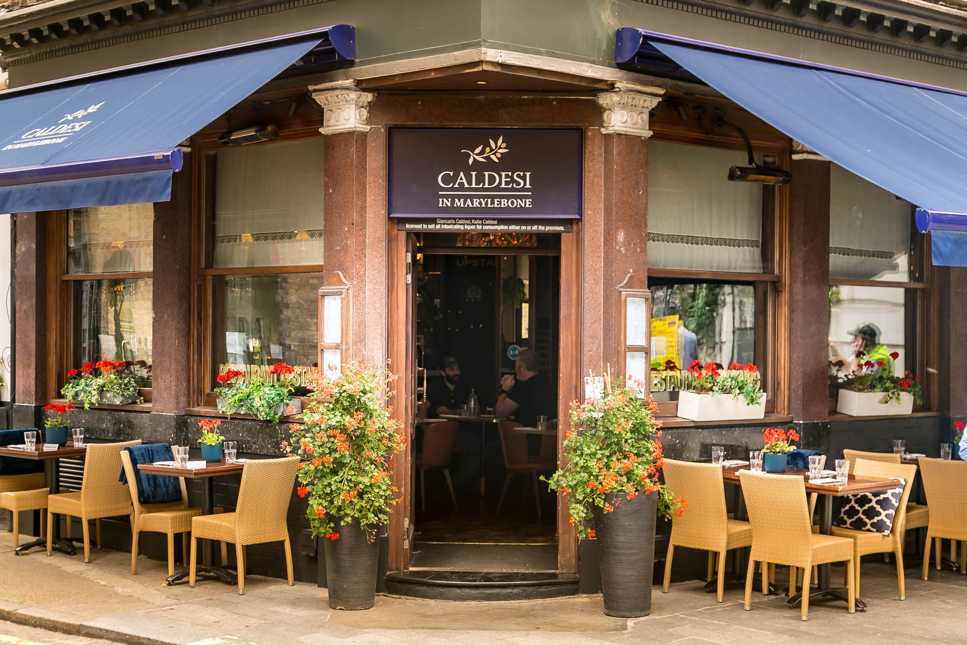 Exterior of Caldesi