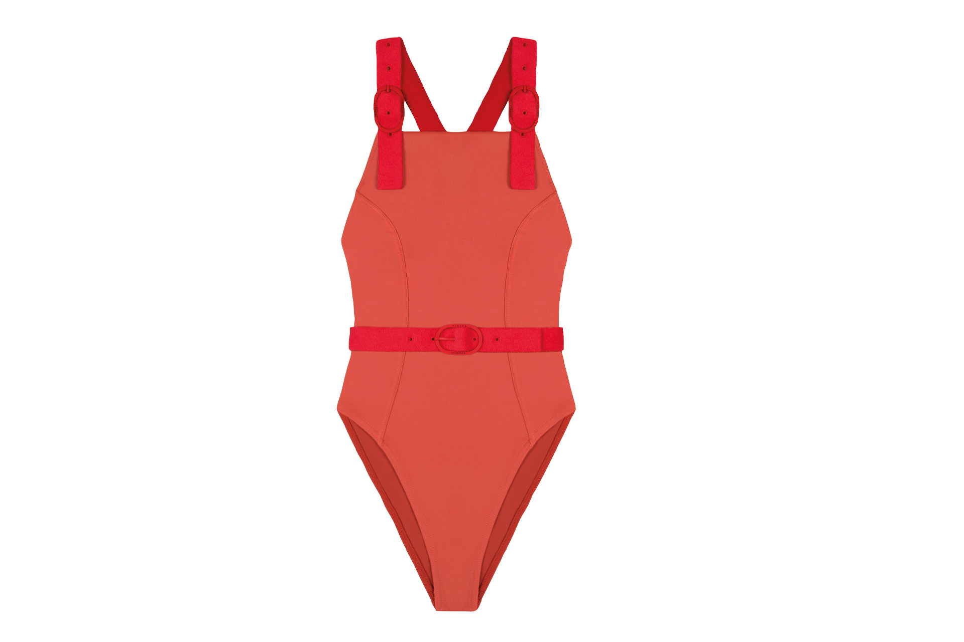 Orange swimsuit