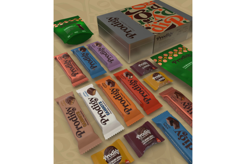 Chocolate bars surrounding tin