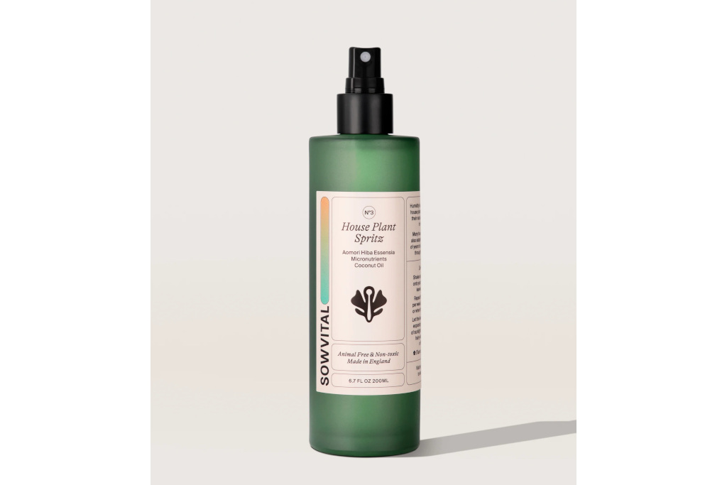 Green spray bottle