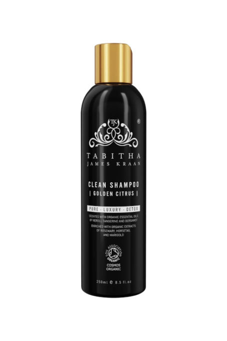 Black and gold bottle