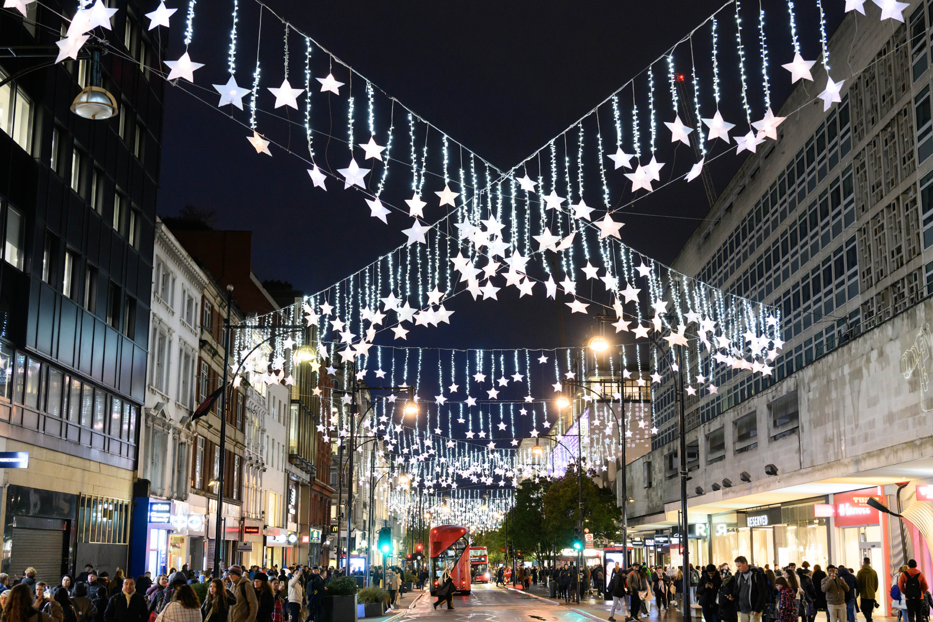 Oxford Street Kicks Off The Festive Season With Their Christmas Light Switch On