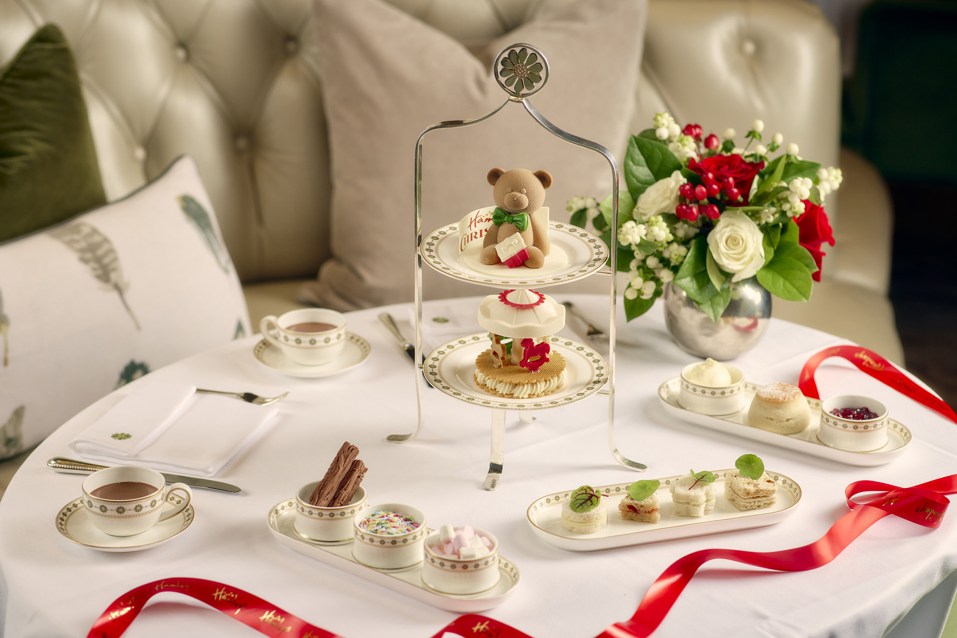 The Langham Christmas afternoon tea