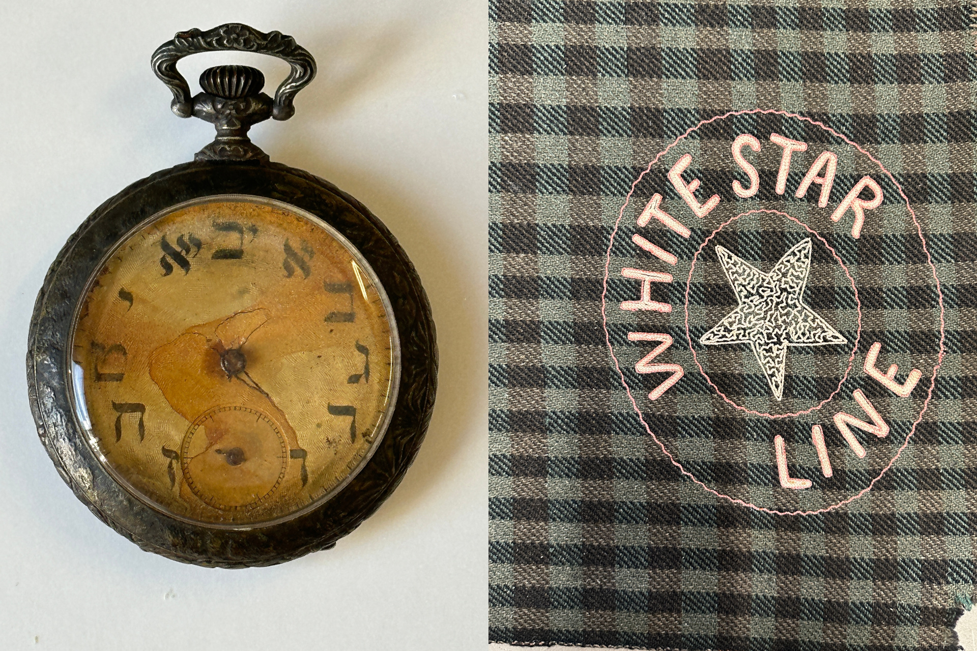 Pocket watch and blanket