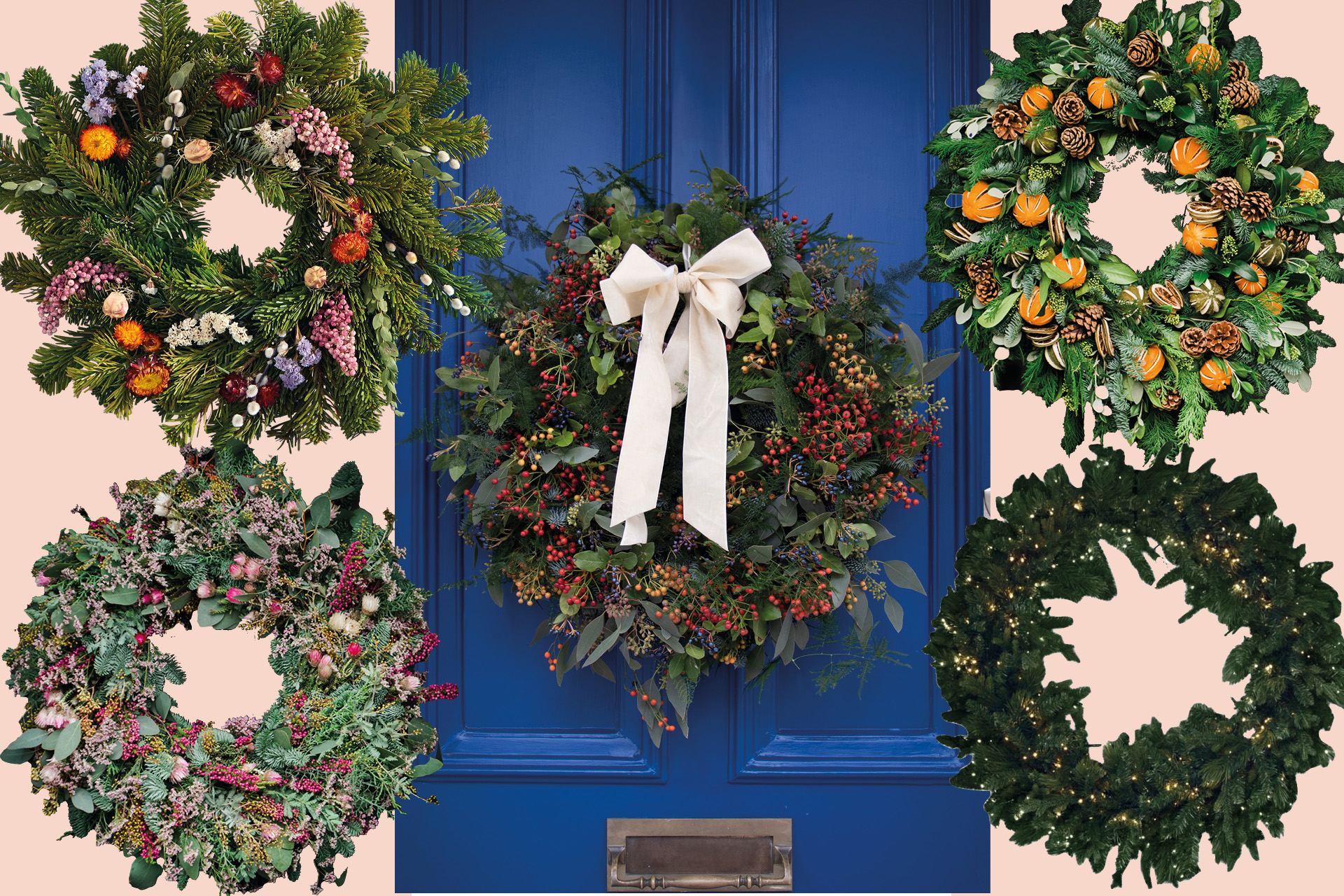 Beautiful Christmas Wreaths For A Very Merry Door